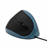 JSY-05 6 Keys Wired Vertical Mouse Ergonomics Brace Optical Mouse(Blue)