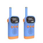 D20 Walkie-Talkie Children Toy Mini Wireless Call Interactive Toy, Colour: Blue + Blue
