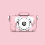 Q9 Children Digital Camera Mini Cartoon Toy Camera, Style:Dual Cameras(Pink)