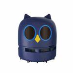 C500 Desktop Vacuum Cleaner USB Portable Eraser Chip Cleaner Mini Handheld Car Vacuum Cleaner(Blue Owl)