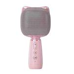 KG003 Children Microphone Wireless Bluetooth Singing Microphone Audio Family K Song Toy(Pink)