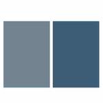 2 PCS Double-Sided Photo Background Paper Thickening Morandi Series Shoot Props(Blue Series (Light+Dark))