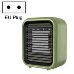 XH-A8 Mini Heater Desktop Portable Household Heating Heater,, Product specifications: EU Plug(Green)
