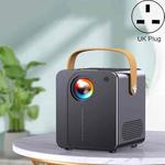 ZXL-Y8 Intelligent Portable HD 4K Projector, Plug Type:UK Plug(Android Version)
