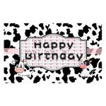 180x110cm Cartoon Cow Theme Birthday Party Decoration Background Cloth Photography Banner(2023SRB134)