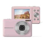 DC403L-AF 2.4-Inch 16X Zoom HD Digital Camera Mini Children Photography Camera AU Plug(Pink)