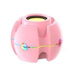 RGB Light Effect Gyro Shape Wireless Bluetooth Audio(Pink)