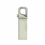 ZHP250 USB 2.0 Keychain Waterproof USB Flash Drive, Capacity:16GB(Silver)