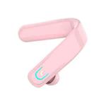 YX18 Bluetooth 5.1 Earhook Business Sport Single Ear Headphone(Pink)