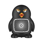 LXEY-6688 PTC Heating Air Heater Household Living Room Bathroom Fast Heating Small Air Heater, CN Plug(Black)