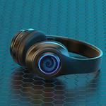 B39 Wireless Bluetooth Headset Subwoofer With Breathing Light Support TF Card(Black)