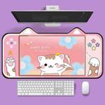 400 x 800 x 2mm Cute Cat Ear Computer Keyboard Desk Pad Mouse Pad(3)