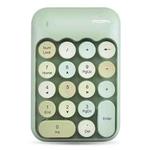 MOFii X910 2.4G 18 Keys 1600 DPI Wireless Numeic Keypad(Green)