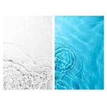 3D Stereo Double-Sided Photography Background Paper(Water Ripple)