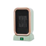 KP-820 Student Dormitory Ceramic Desktop Mini Heater, CN Plug(Fresh Green)