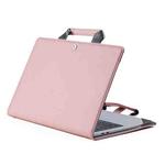 Book Style Laptop Protective Case Handbag For Macbook 12 inch(Pink)
