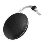 F5 TWS Outdoor Waterproof Mini Bluetooth Speaker with Lanyard Support Hands-free(Black)