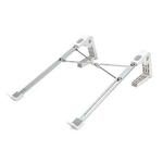 Aluminum Alloy Foldable Lifting Heat Dissipation Bracket For Laptop(White)