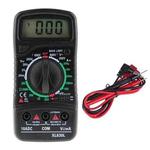 ANENG XL830L Multi-Function Digital Display High-Precision Digital Multimeter, Specification: Bubble Bag Packing(Black)