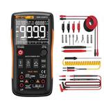 ANENG AN-Q1 Automatic High-Precision Intelligent Digital Multimeter, Specification: Standard with Cable(Orange)