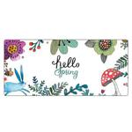 Cute Cartoon Non-Slip Desk Mat, Size: 300 x 800 x 1.5mm Not Overlocked(004)