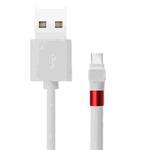 Desktop Lazy Mobile Phone Holder Fast Charging Data Cable, Model: USB to Type-C(White)