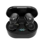 ZXL-E7S Mini Binaural Noise Cancelling Wireless Bluetooth Earphone(Black)