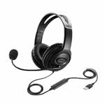 Head-Mounted Wired Headset With Microphone, Style: GAE-109