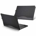 13.9 inch PU Leather Laptop Protective Cover For Lenovo Yoga 6 Pro / Yoga 920(Dark Gray)