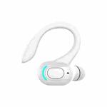 F8 Bluetooth 5.1 Ear-Mounted Stereo Wireless Sports Earphone(White)