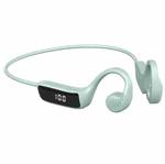 S368 Long Battery Life Bone Conduction Bluetooth 5.1 Earphone with Digital Display(Green)