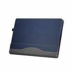 13.9 inch PU Leather Laptop Protective Cover For Lenovo Yoga 5 Pro /  Yoga 910(Deep Blue)
