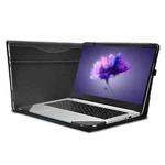 PU Leather Laptop Protective Case For Huawei Honor MagicBook(Dark Gray)