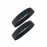 2 Pairs Anti-Wear Tire Skin Accessories For Mijia(Black)