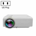 YG530 Home LED Small HD 1080P Projector, Specification: US Plug(White)