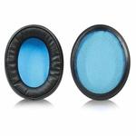 2pcs Sponge Headphone Covers For Audio-Technica ATH-AR5BT / AR5iS(Black+Blue)