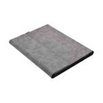 13 inch Leather Tablet Protective Case For Microsoft Surface Pro X, Color: Light Gray