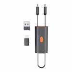 4 in 1 Retractable Fast Charging Data Cable with OTG Adapter Function