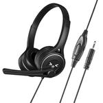 Soyto SY-G30 Online Class Computer Headset, Plug: 3.5mm (Black)
