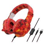 Soyto 830Pro Illuminated Gaming Computer Headset(Flame Red)