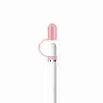 10 PCS Stylus Anti-lost Silicone Protective Case For Apple Pencil 1, Style: Pen Cap (Pink)