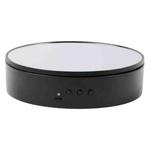 15cm Adjustable Speed Rotating Display Stand Props Turntable(Black Mirror)