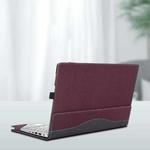 Laptop Anti-Drop Protective Case For HP Zhan 66 Fourth Generation 14 inch(Wine Red)