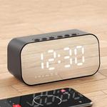 Havit M3 Subwoofer Mini Mirror Clock Bluetooth Speaker, Spsc: 1200mAh (Black）