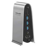 QGeeM 16 In 1 Type-C Extension HUB Adapter Support PD Charging, US Plug(QG-D6907-LX2)
