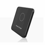 Mobile Phone Wireless Charger For Xiaomi Huawei Samsung iPhone Square 10W-Black