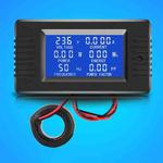 Peacefair English Version Multifunctional AC Digital Display Power Monitor, 100A (Closed CT)