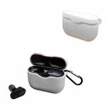 2 PCS Bluetooth Earphone Silicone Protective Cover with Hook For Sony WF-1000XM3(Transparent)