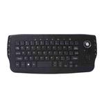 E30  2.4G 1200 DPI 94 Keys Mouse Keyboard Set Trackball Mini Wireless Keyboard(Black)