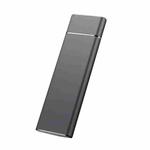 M.2 USB3.1 SSD Mobile Solid State Drive Aluminum Alloy Type-C Hard Drive, Capacity: 6TB(Black)